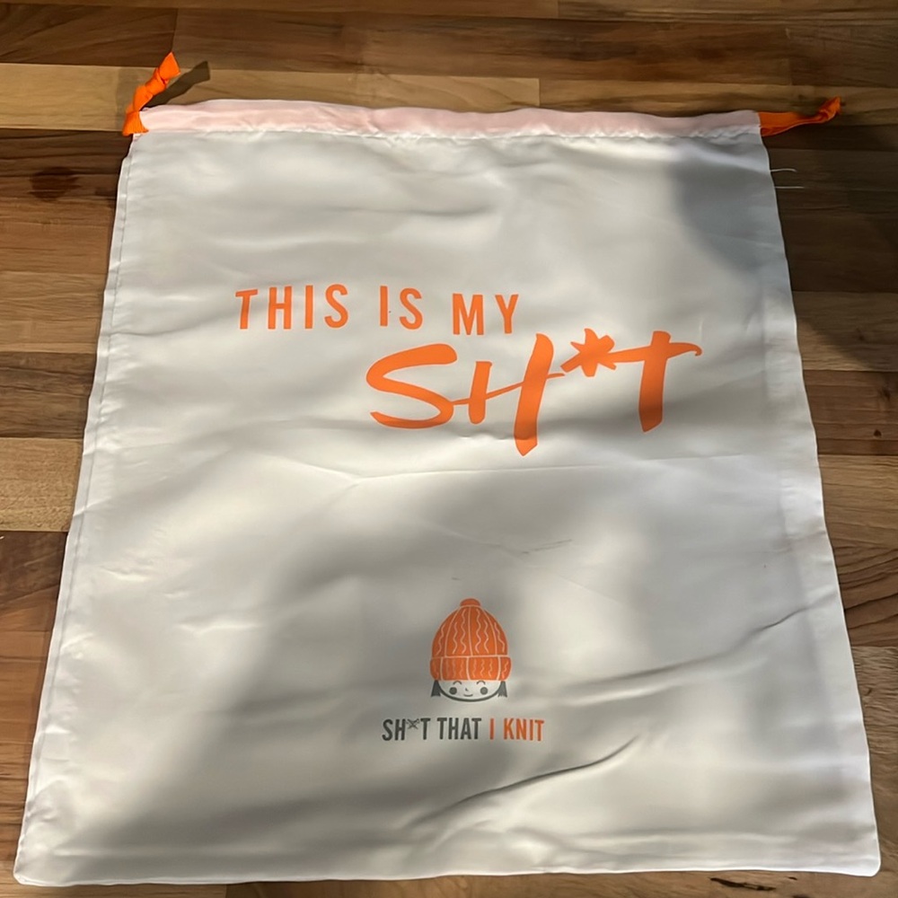 Shit that I knit bag